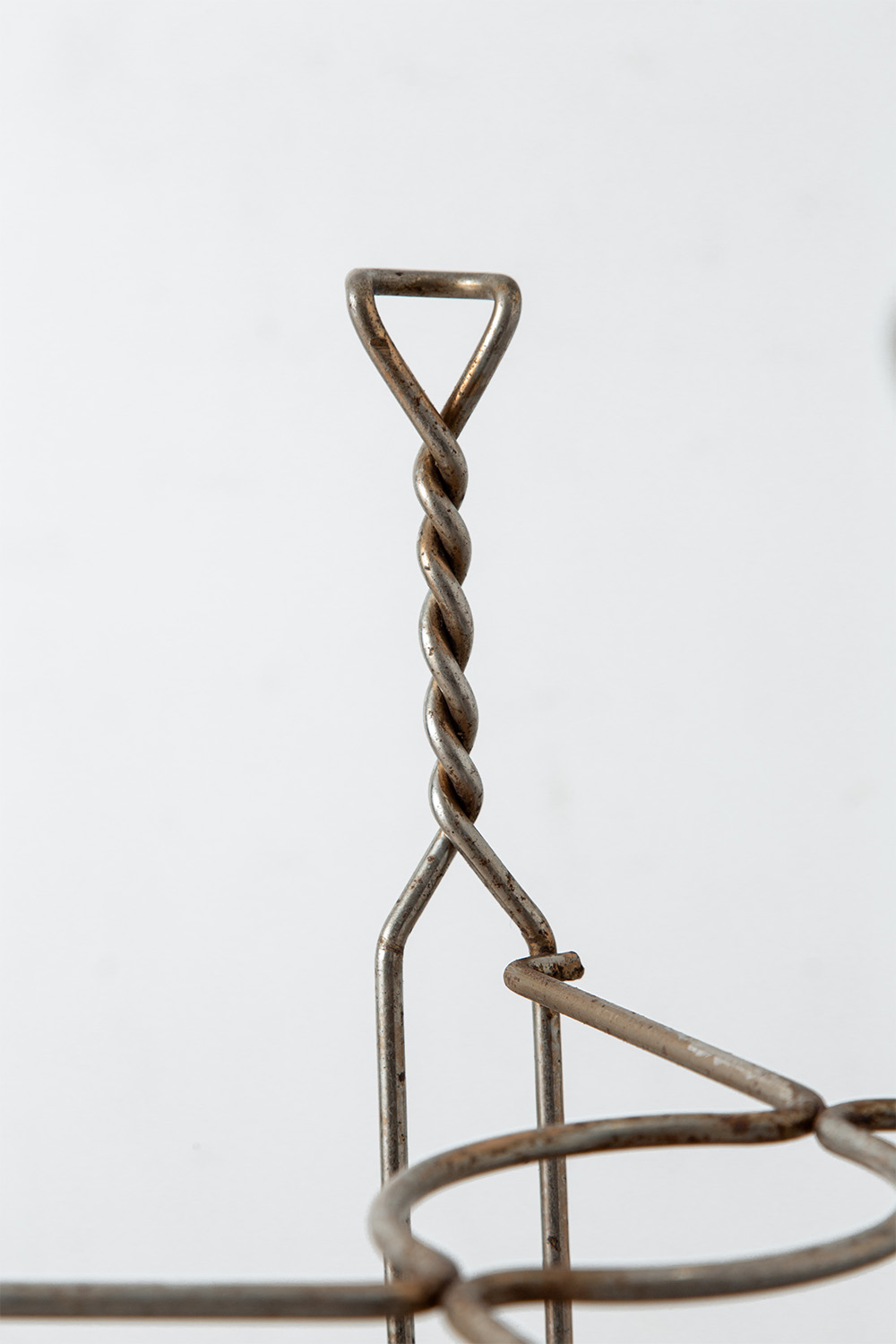 Parlor Chair in Steel and Fabric