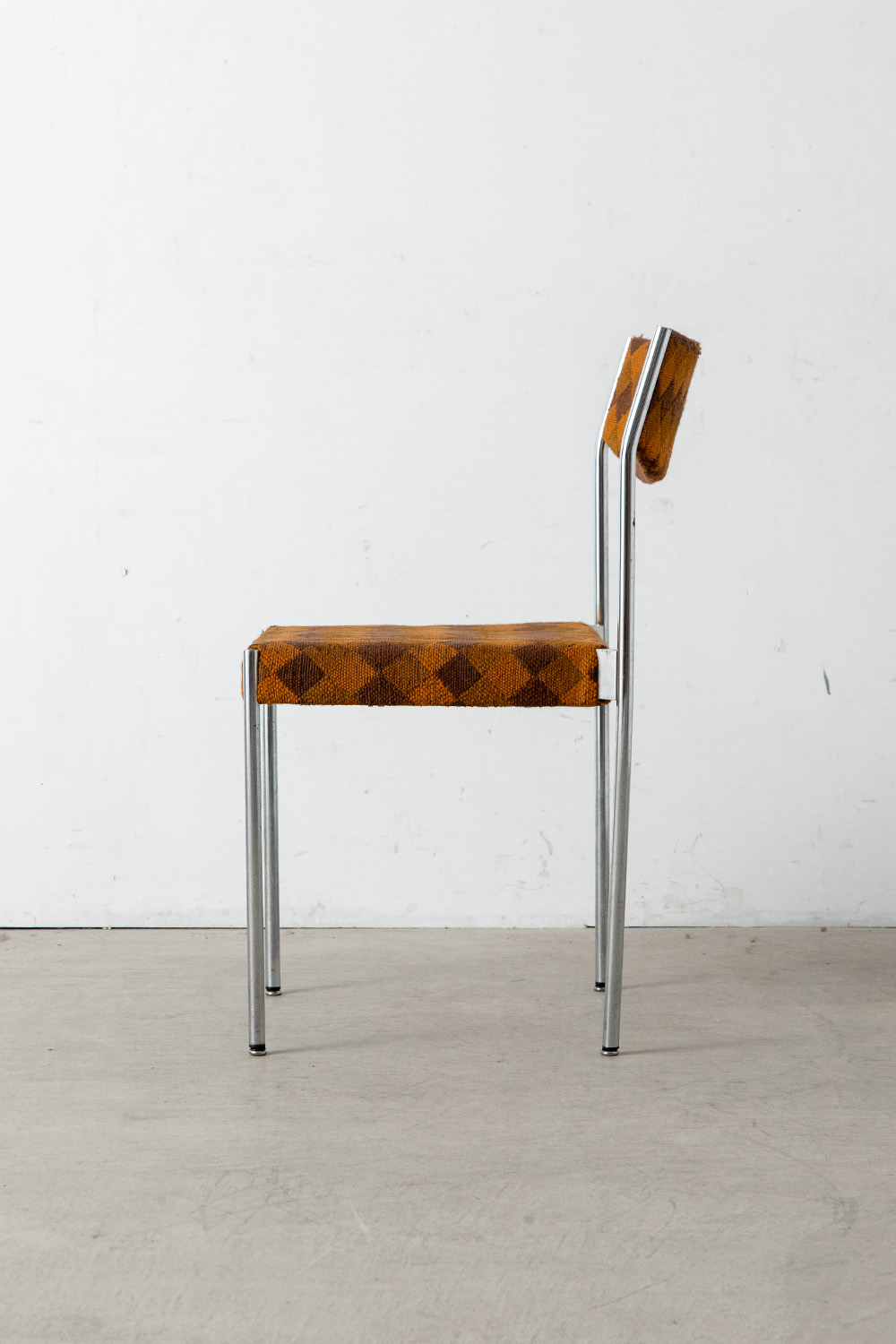 Bandixen Chair by Edlef Bandixen for Dietiker in Steel and Fabric