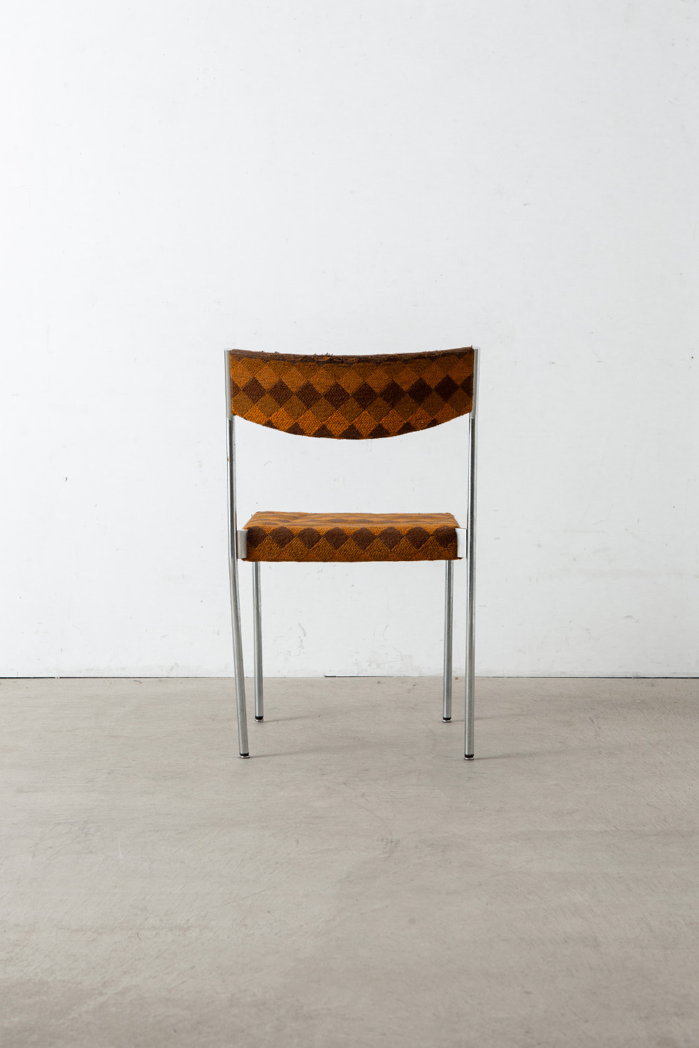 Bandixen Chair by Edlef Bandixen for Dietiker in Steel and Fabric