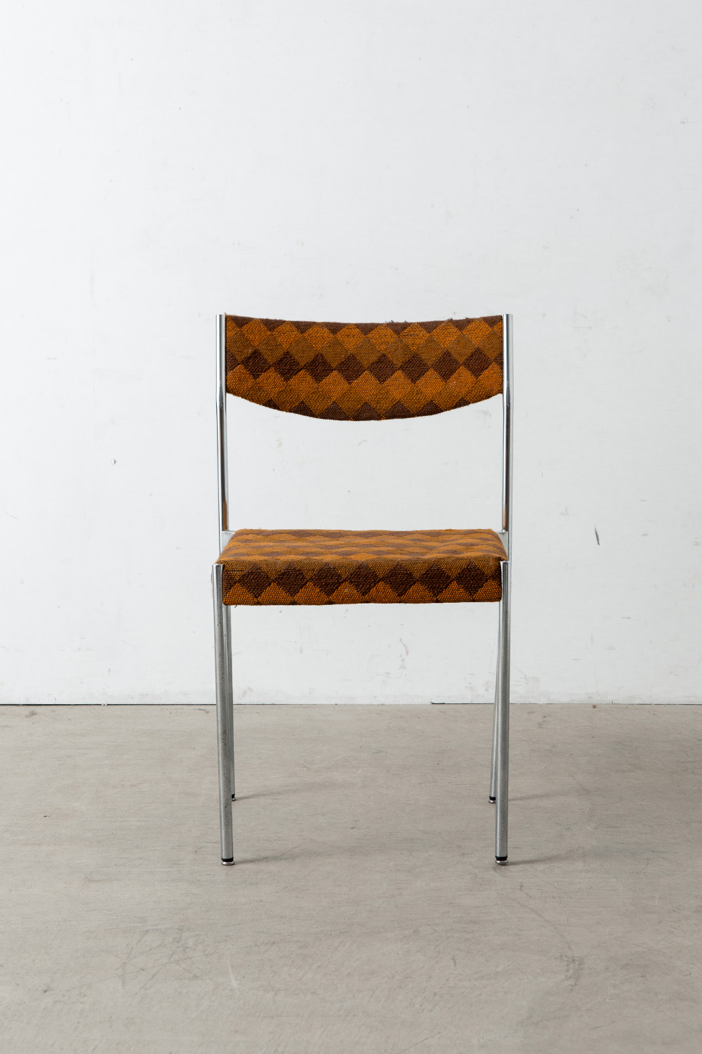Bandixen Chair by Edlef Bandixen for Dietiker in Steel and Fabric