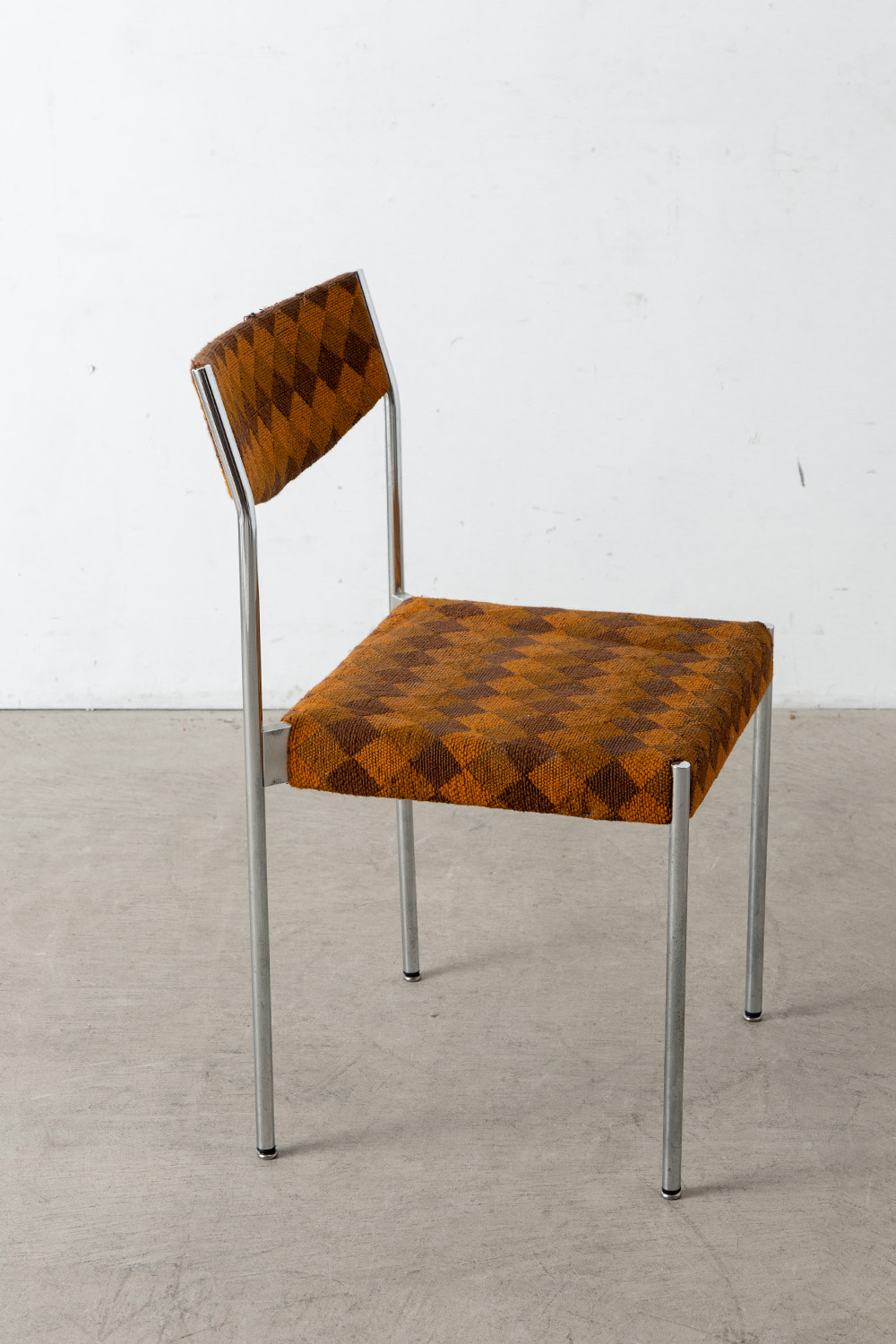 Bandixen Chair by Edlef Bandixen for Dietiker in Steel and Fabric