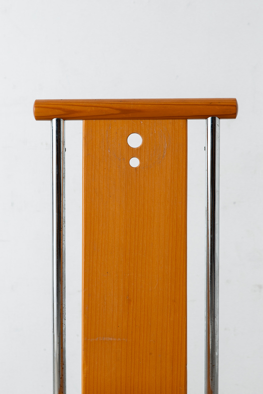 ‘Turku’ Dining Chair by Carina Karlsson for IKEA in Pine and Chrome