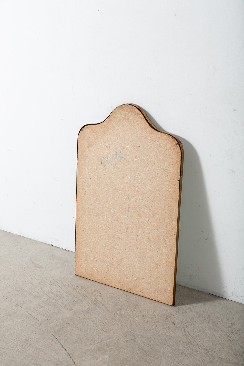 Wall Mirror in Brass