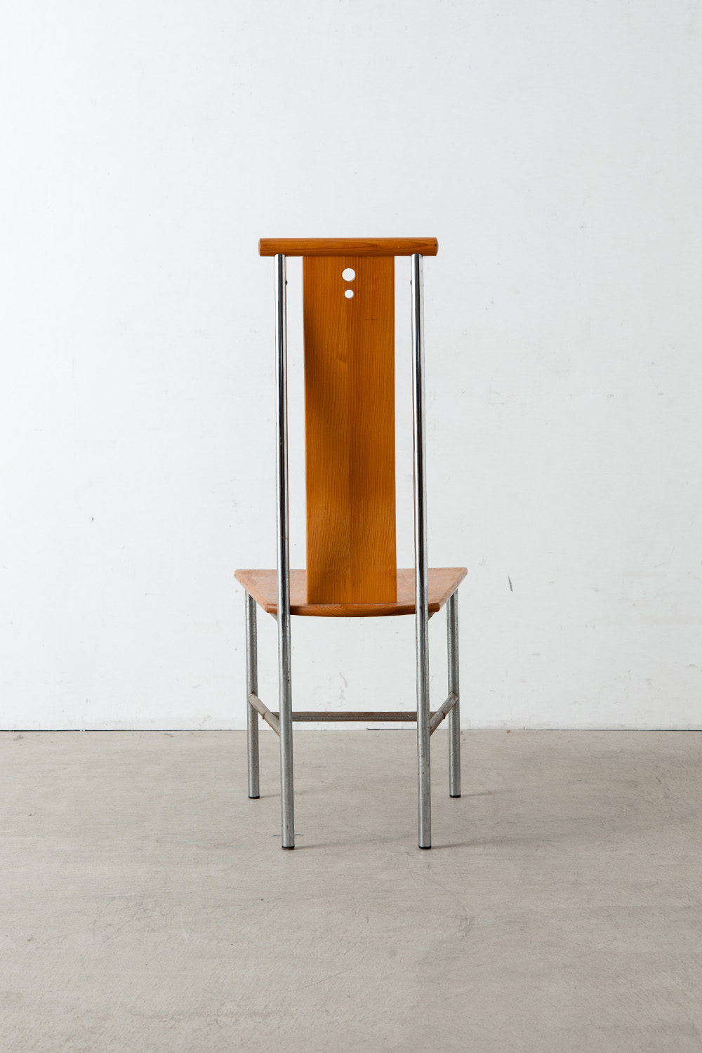 ‘Turku’ Dining Chair by Carina Karlsson for IKEA in Pine and Chrome