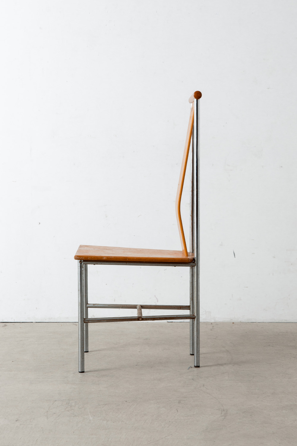 ‘Turku’ Dining Chair by Carina Karlsson for IKEA in Pine and Chrome