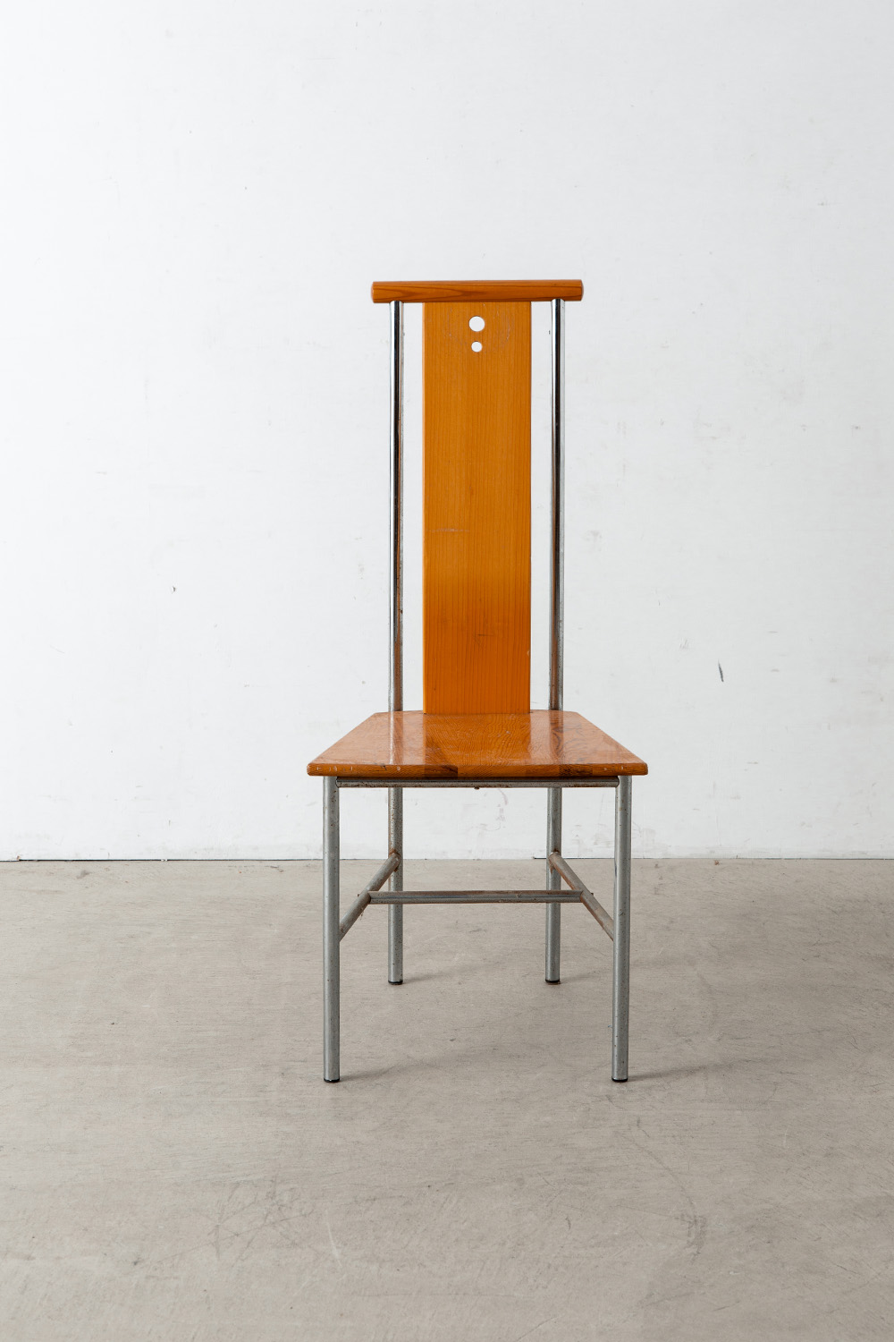 ‘Turku’ Dining Chair by Carina Karlsson for IKEA in Pine and Chrome