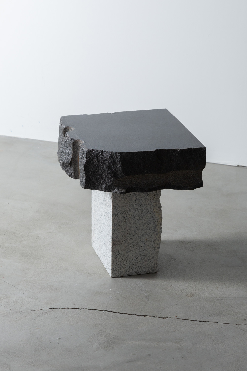 Side Table K by AtMa inc. in Belfast and Granite