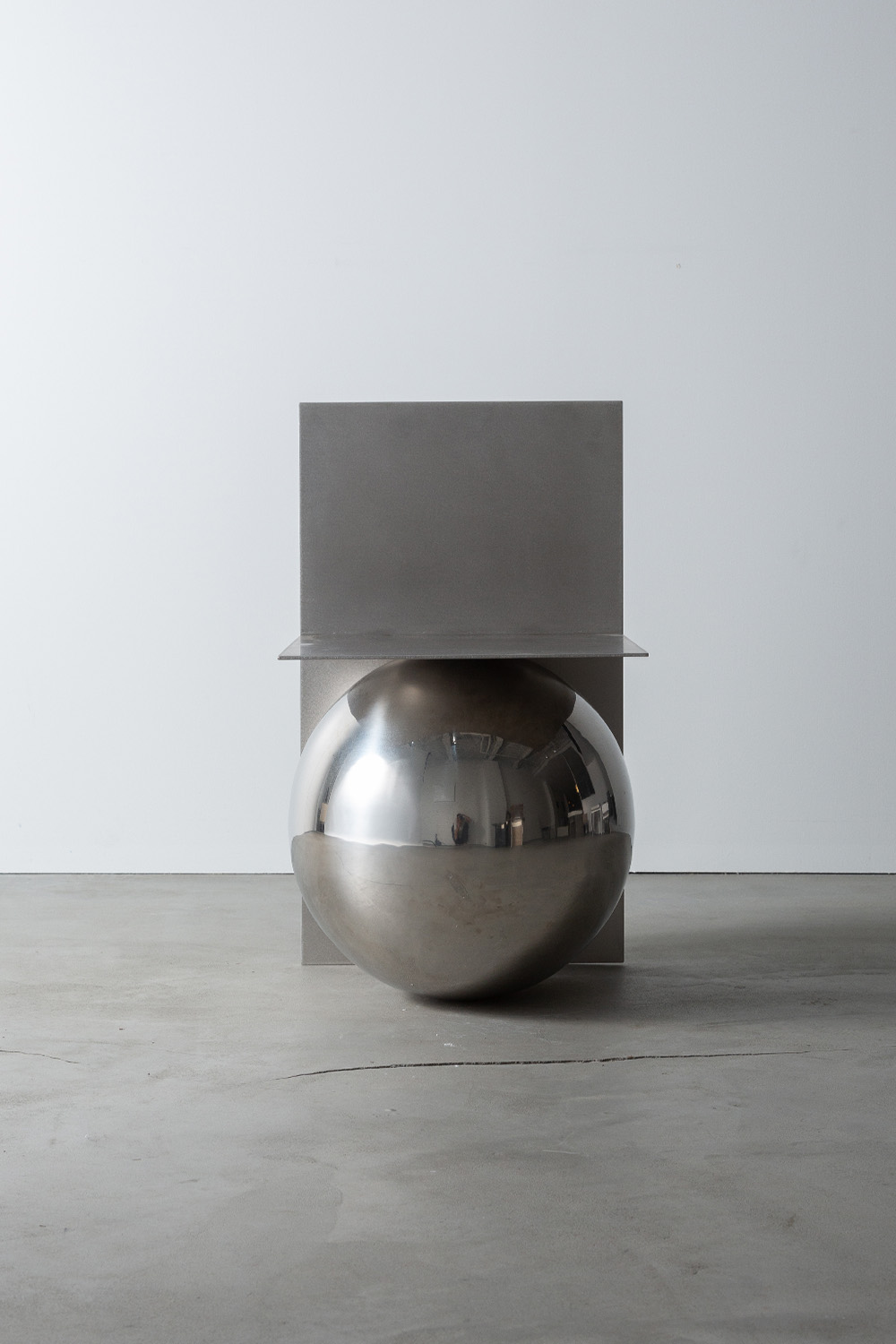 Chair b by AtMa inc. in Stainless