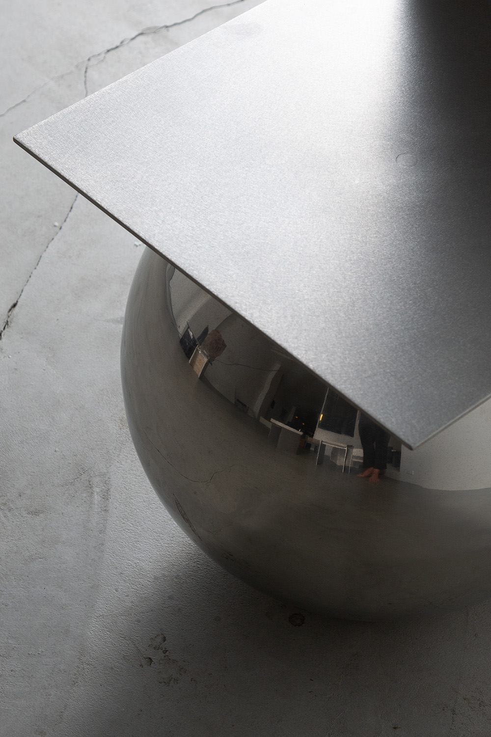 Chair b by AtMa inc. in Stainless