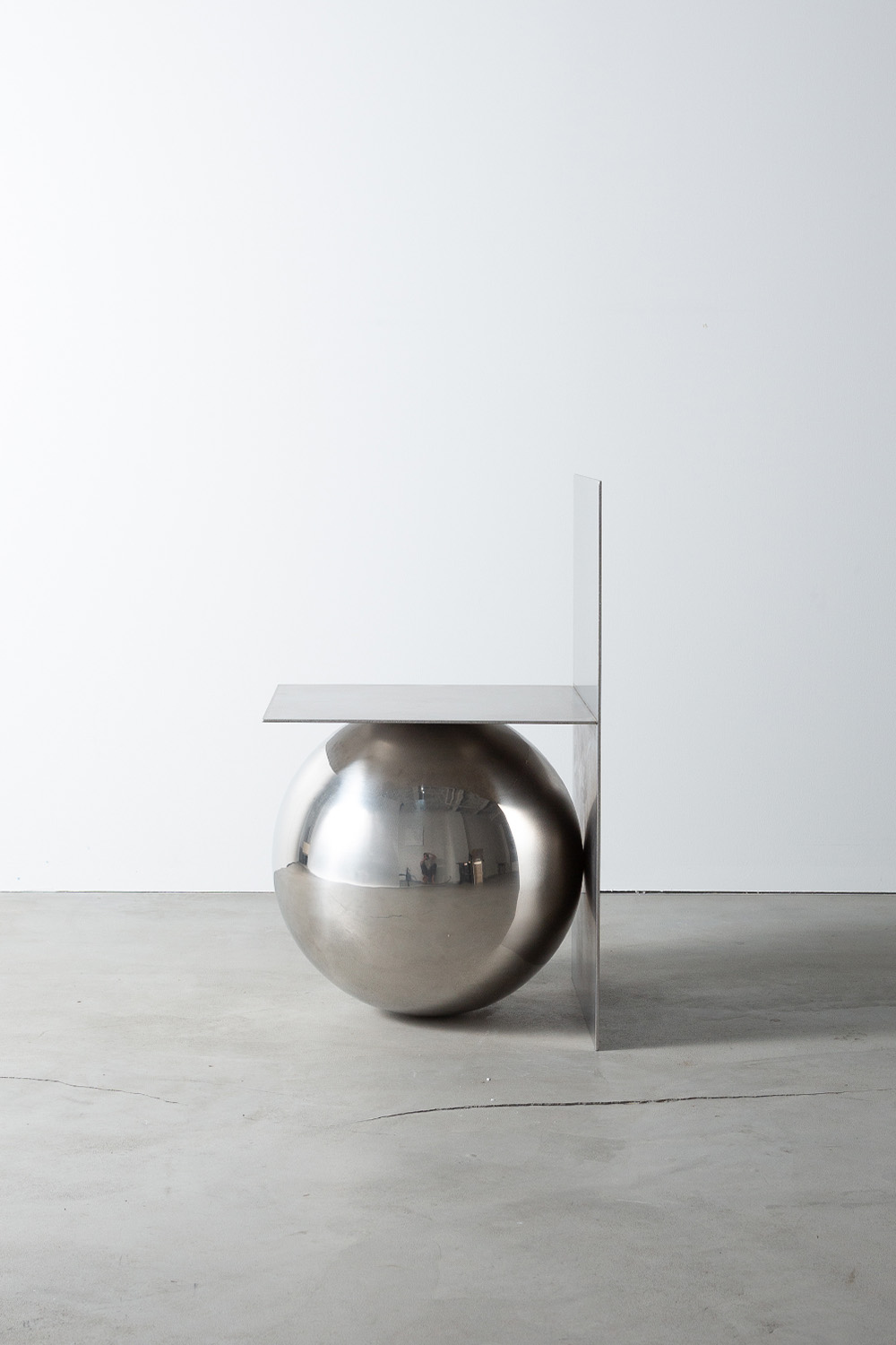 Chair b by AtMa inc. in Stainless