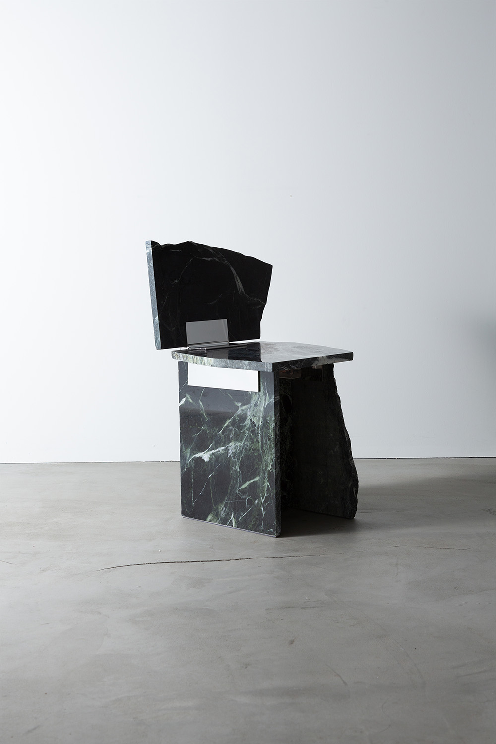 Chair I by AtMa inc. in Serpentine