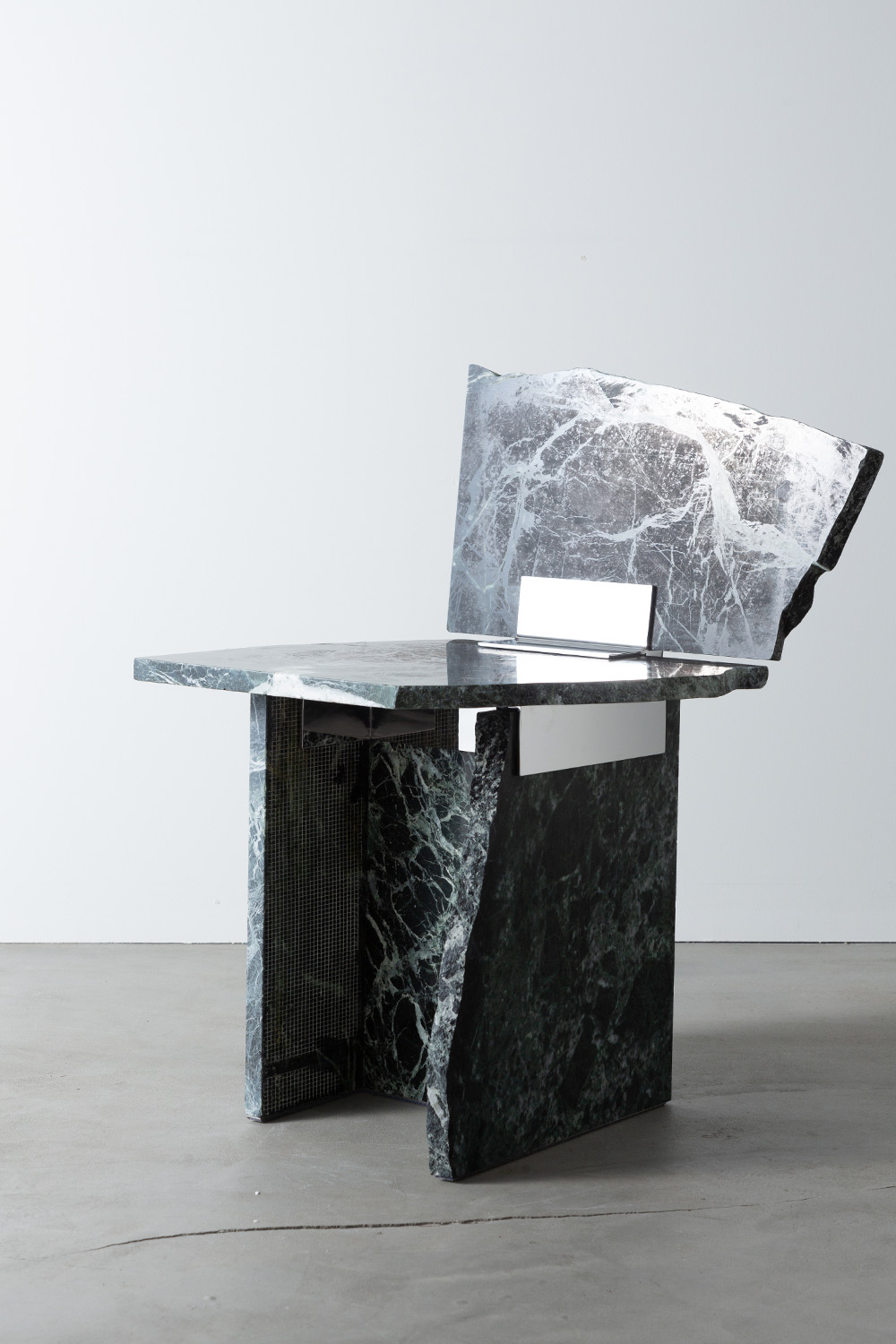 Chair I by AtMa inc. in Serpentine