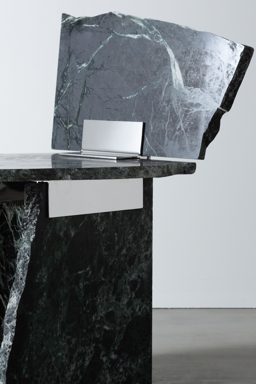Chair I by AtMa inc. in Serpentine
