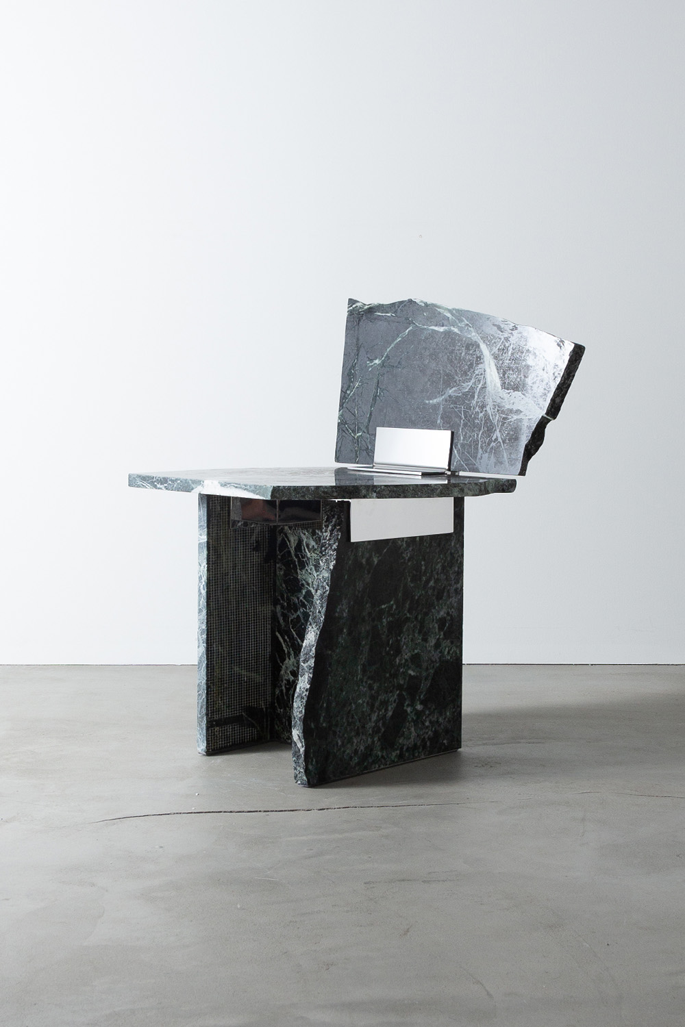 Chair I by AtMa inc. in Serpentine