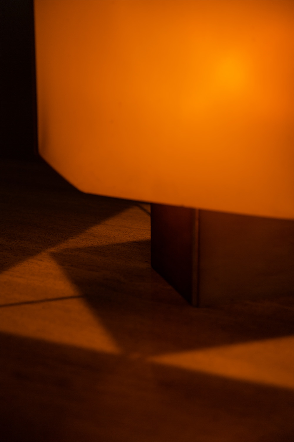 ‘Bali’ Table Lamp by Bruno Munari for Danese in Wood , Metal and Rice paper