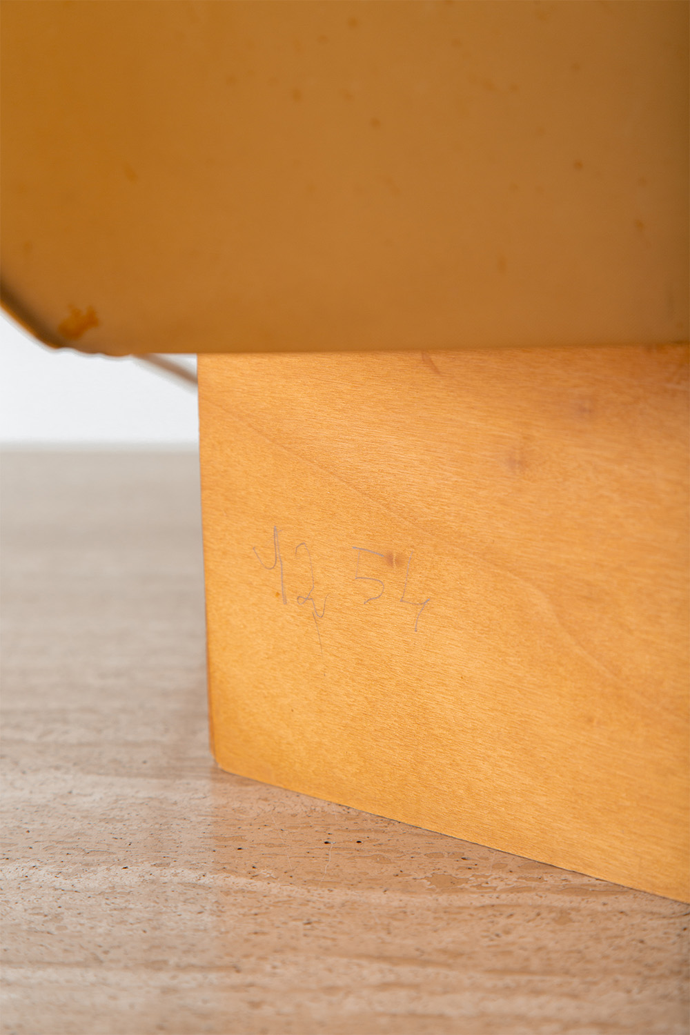 ‘Bali’ Table Lamp by Bruno Munari for Danese in Wood , Metal and Rice paper
