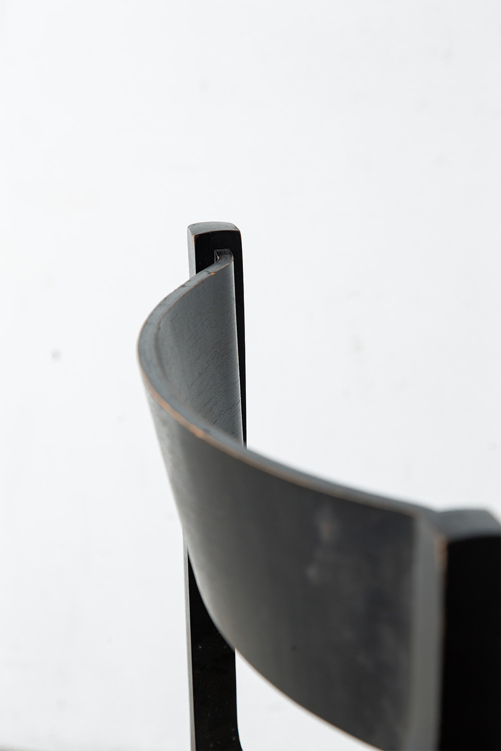 Vintage Dining Chair in Wood and Fabric