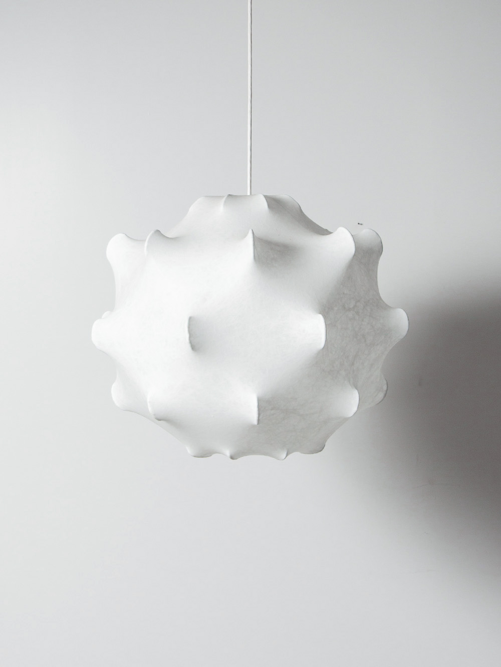 TARAXACUM S1 Suspension Lamp by Achille & Pier Giacomo Castiglioni for FLOS in Steel and Cocoon