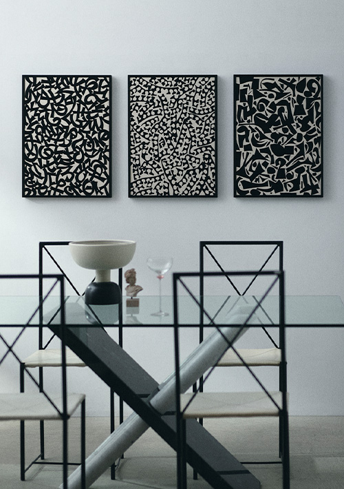 Between black & white
