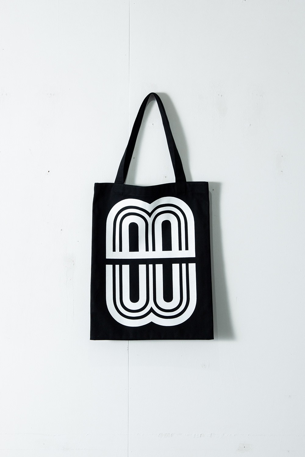 Tote Bag by Ikki Kobayashi for fujie textile in White Black