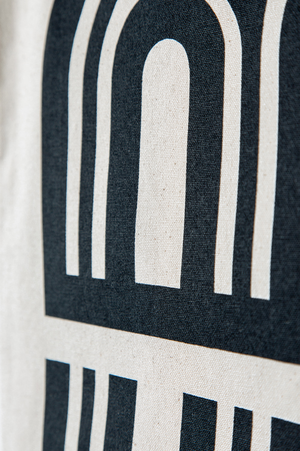 Tote Bag by Ikki Kobayashi for fujie textile in White