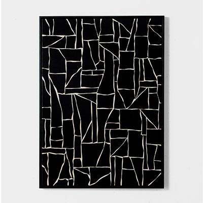 Stone Wall by Ikki Kobayashi for fujie textile W73.2 × H101cm