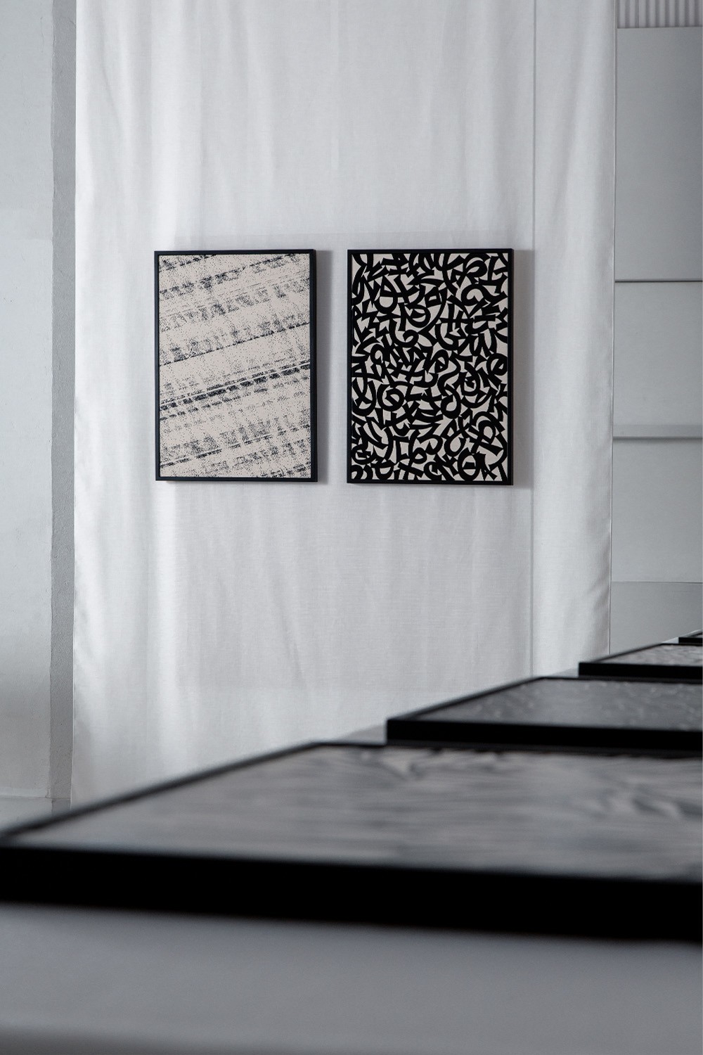 Between black & white