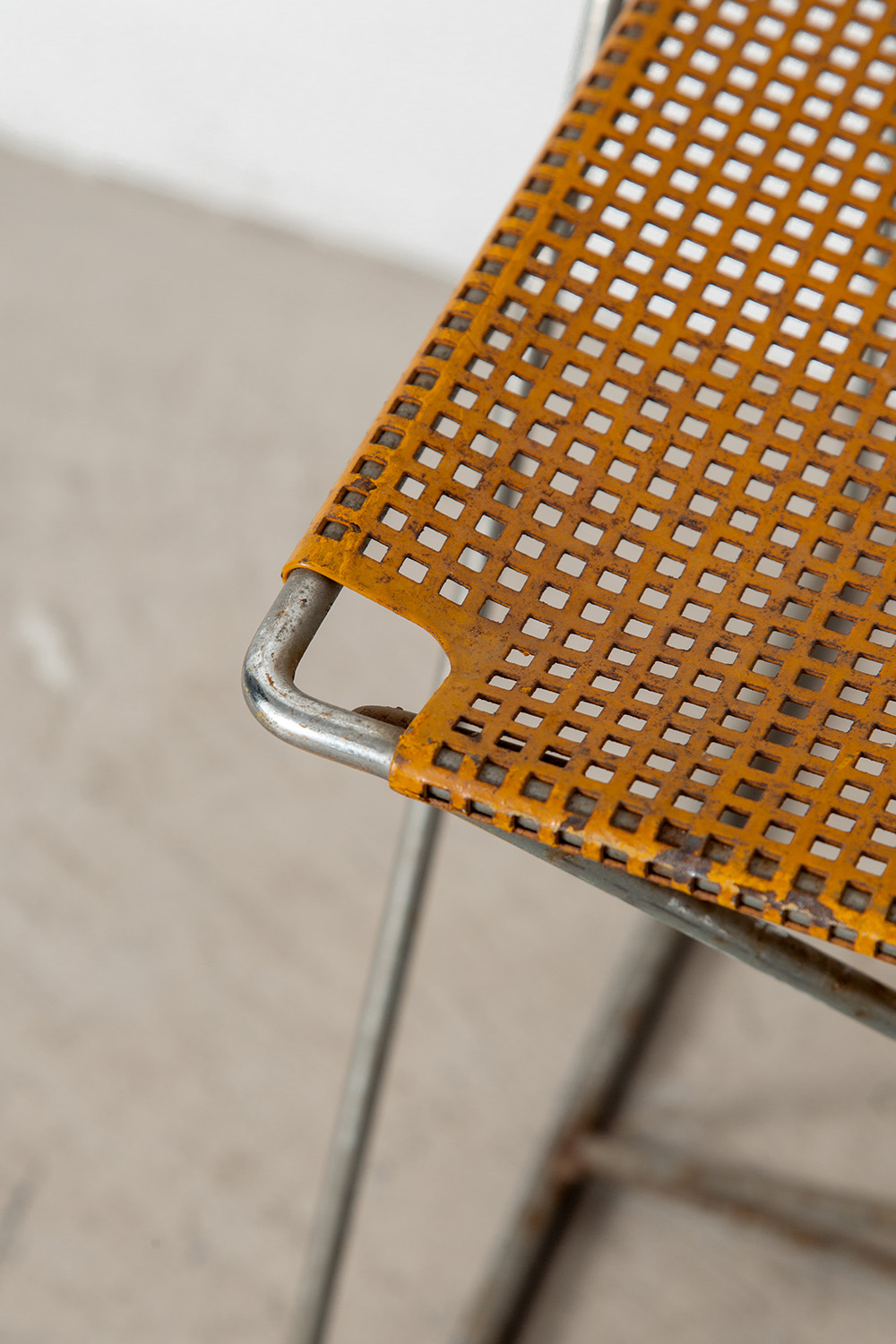 X-LINE Chair by Niels Jorgen Haugesen for HYBODAN in Metal