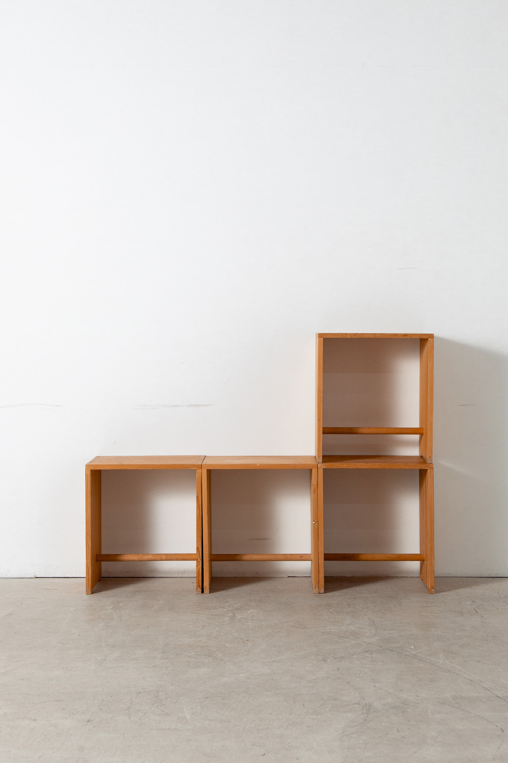 ‘Ulm’ Stool and Side Table by Max Bill