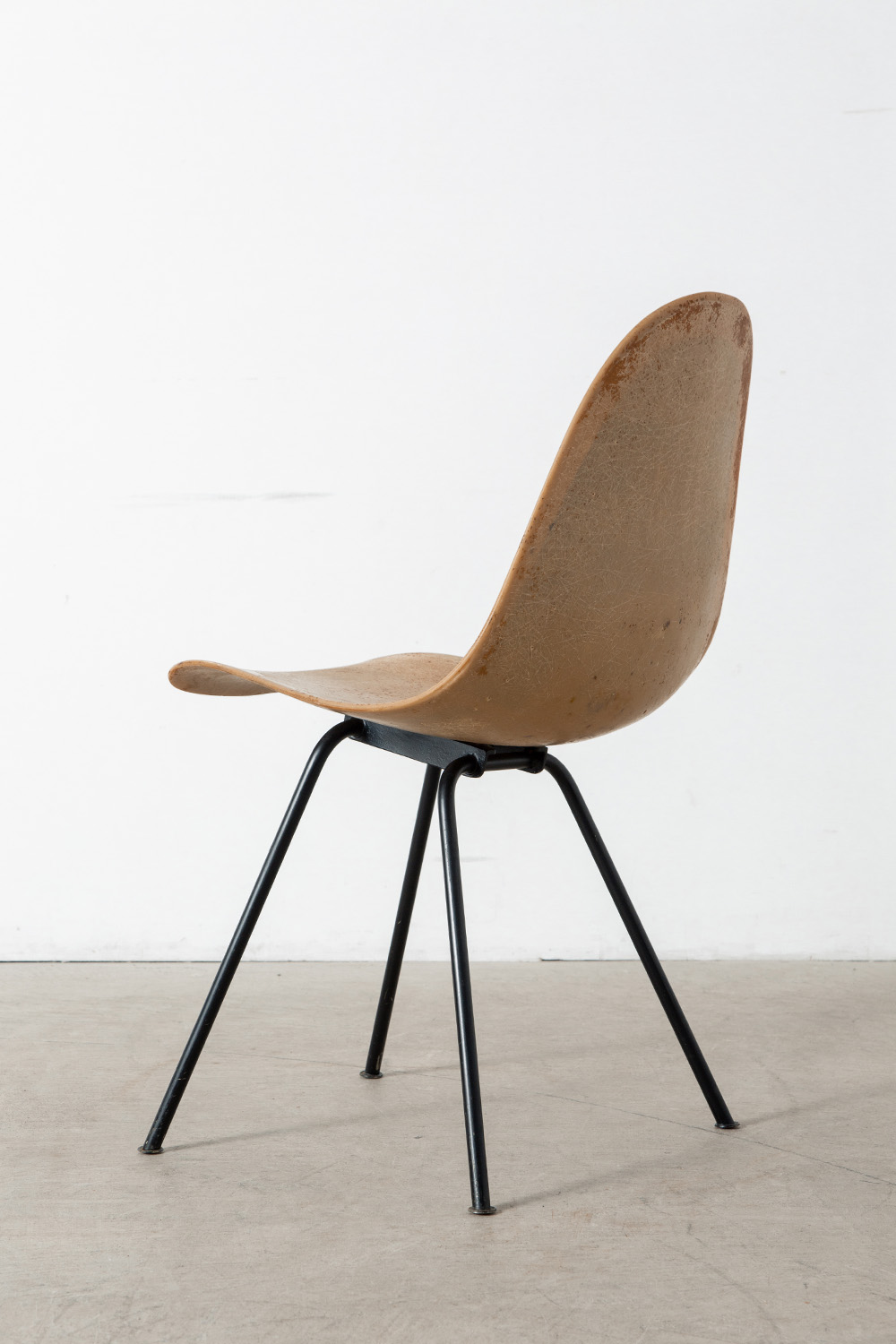 ‘Model 108’ Chair by Hans Bellman for Strässle in Glass fiber and Steel