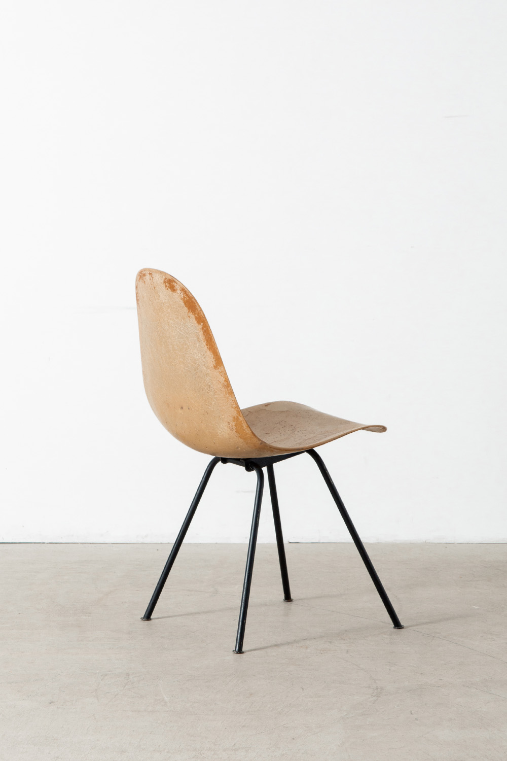 ‘Model 108’ Chair by Hans Bellman for Strässle in Glass fiber and Steel
