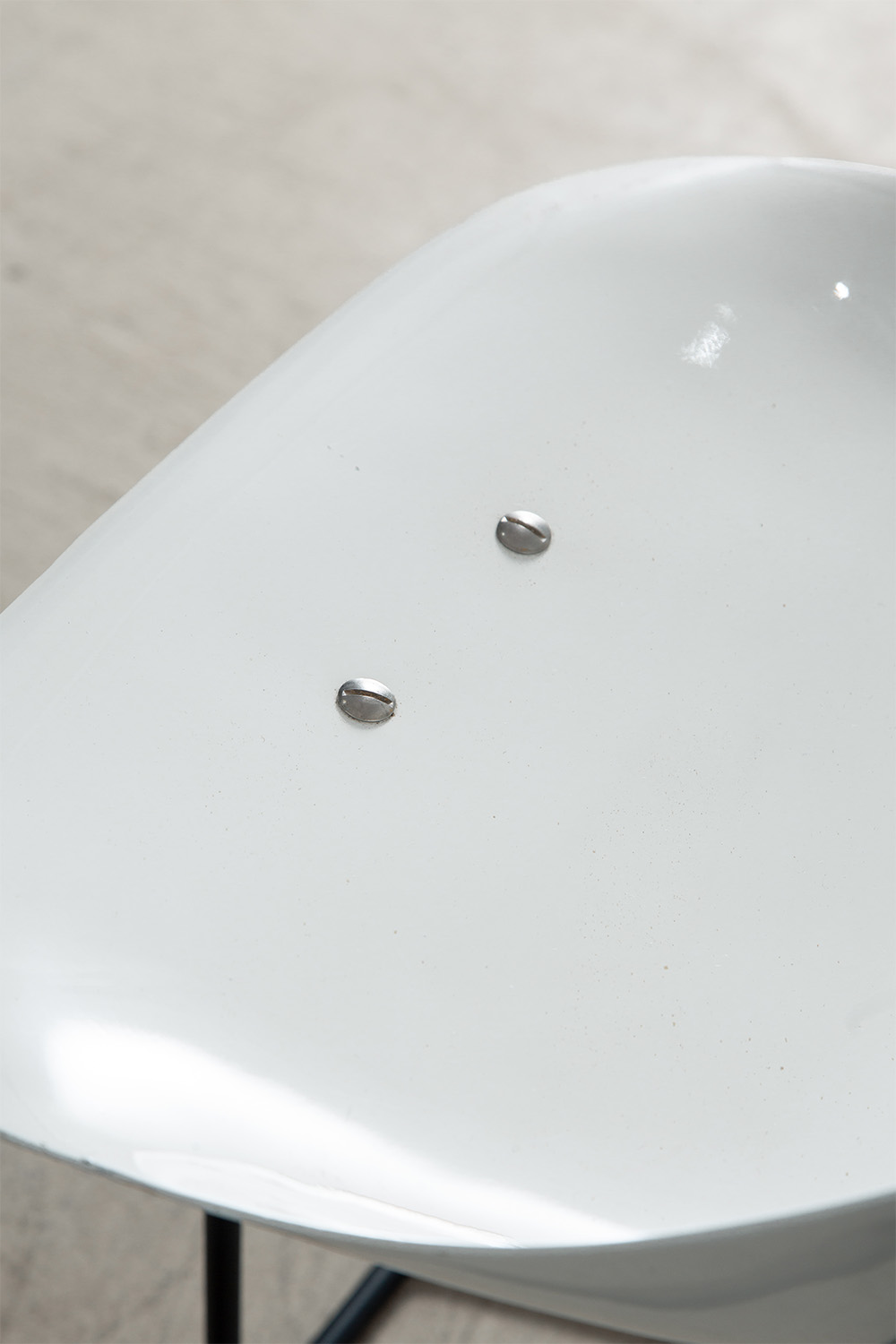 ‘Coccinelle’ Chair by René-Jean Caillette for Steiner in Glass fiber and Steel