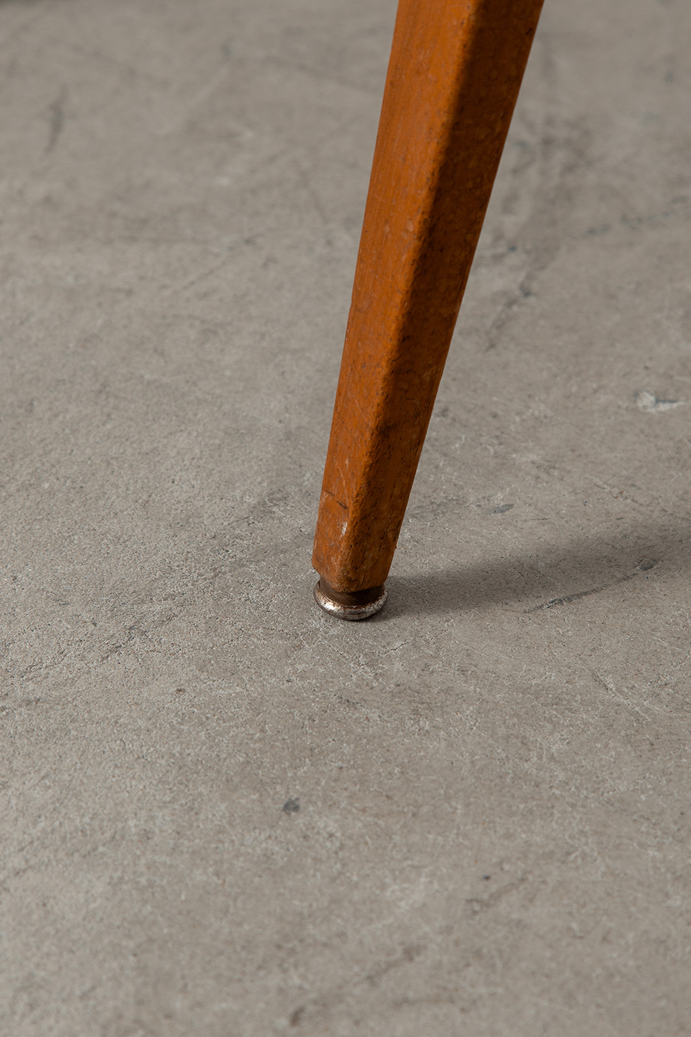 Dining Chair by André Sornay in Wood and Fabric