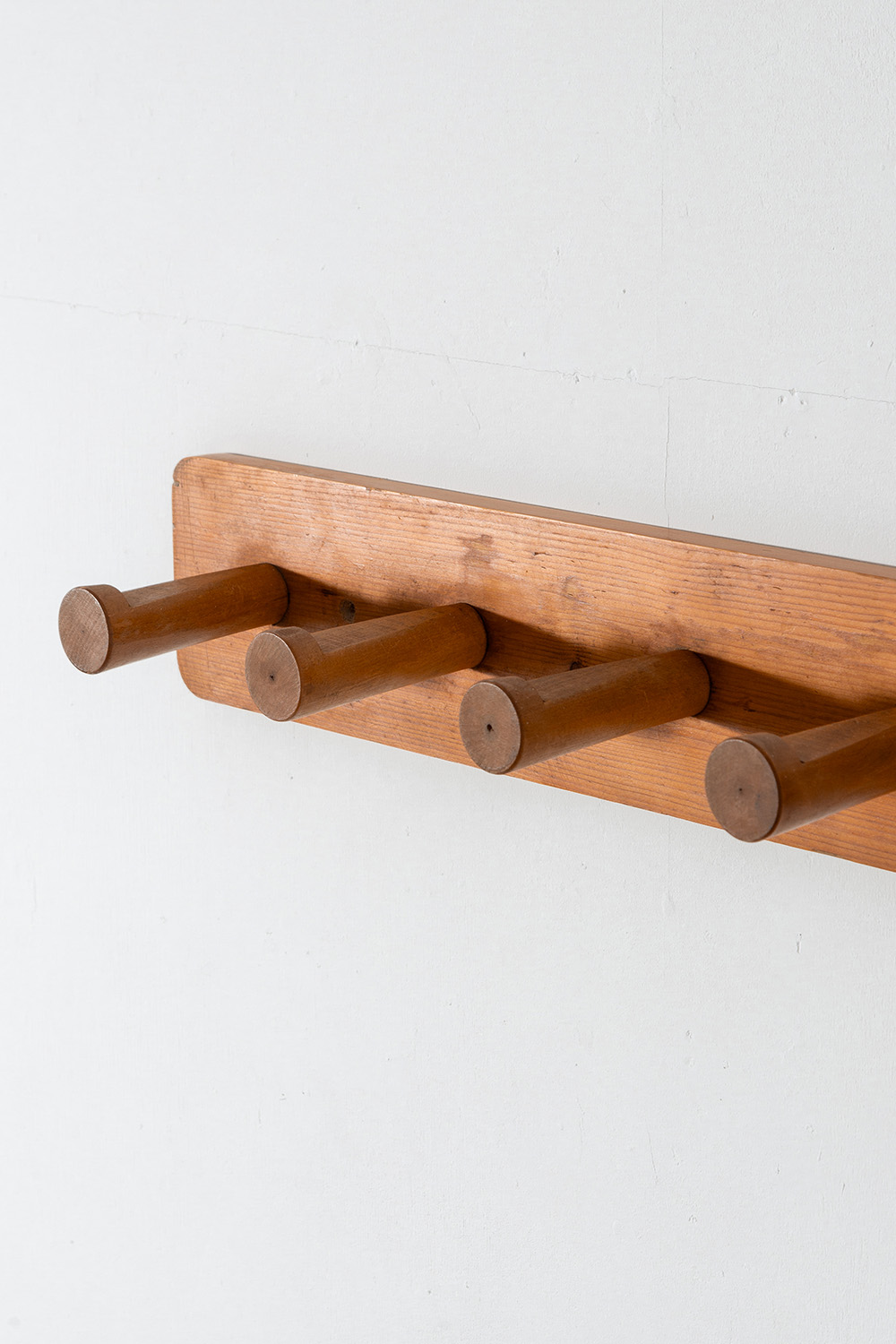 Wall Coat Rack by Charlotte Perriand for Méribel in Pine
