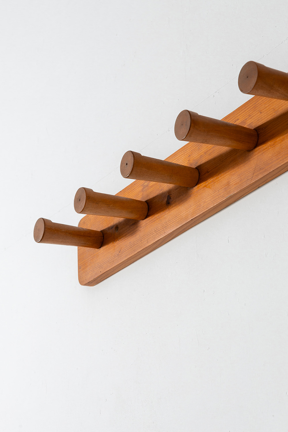 Wall Coat Rack by Charlotte Perriand for Méribel in Pine