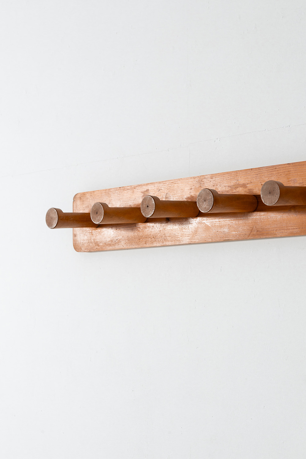 Wall Coat Rack by Charlotte Perriand for Méribel in Pine