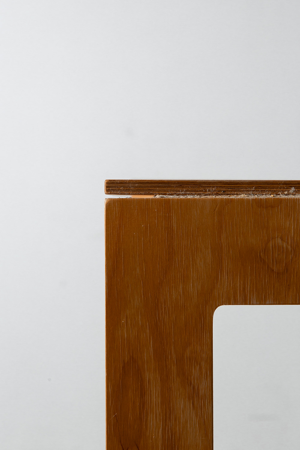 ‘Last Minute’ Folding Table by Hauke Murken for Nils Holger Moormann in Plywood