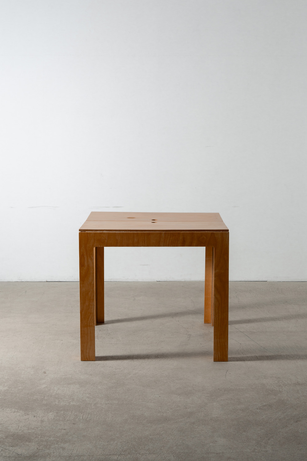 ‘Last Minute’ Folding Table by Hauke Murken for Nils Holger Moormann in Plywood