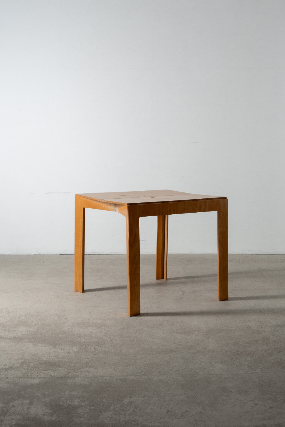 ‘Last Minute’ Folding Table by Hauke Murken for Nils Holger Moormann in Plywood