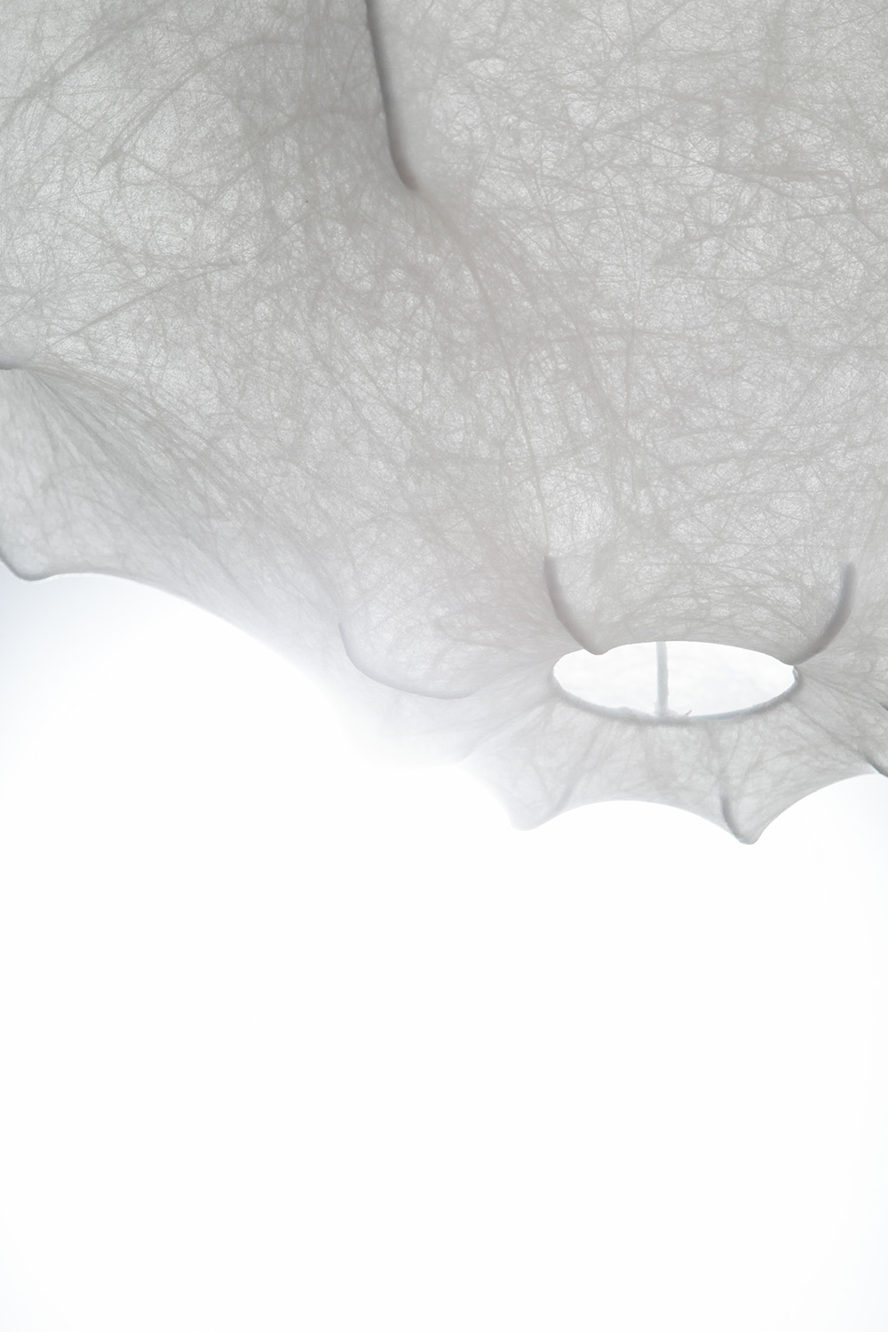 VISCONTEA Suspension Lamp by Achille & Pier Giacomo Castiglioni for FLOS in Steel and Cocoon
