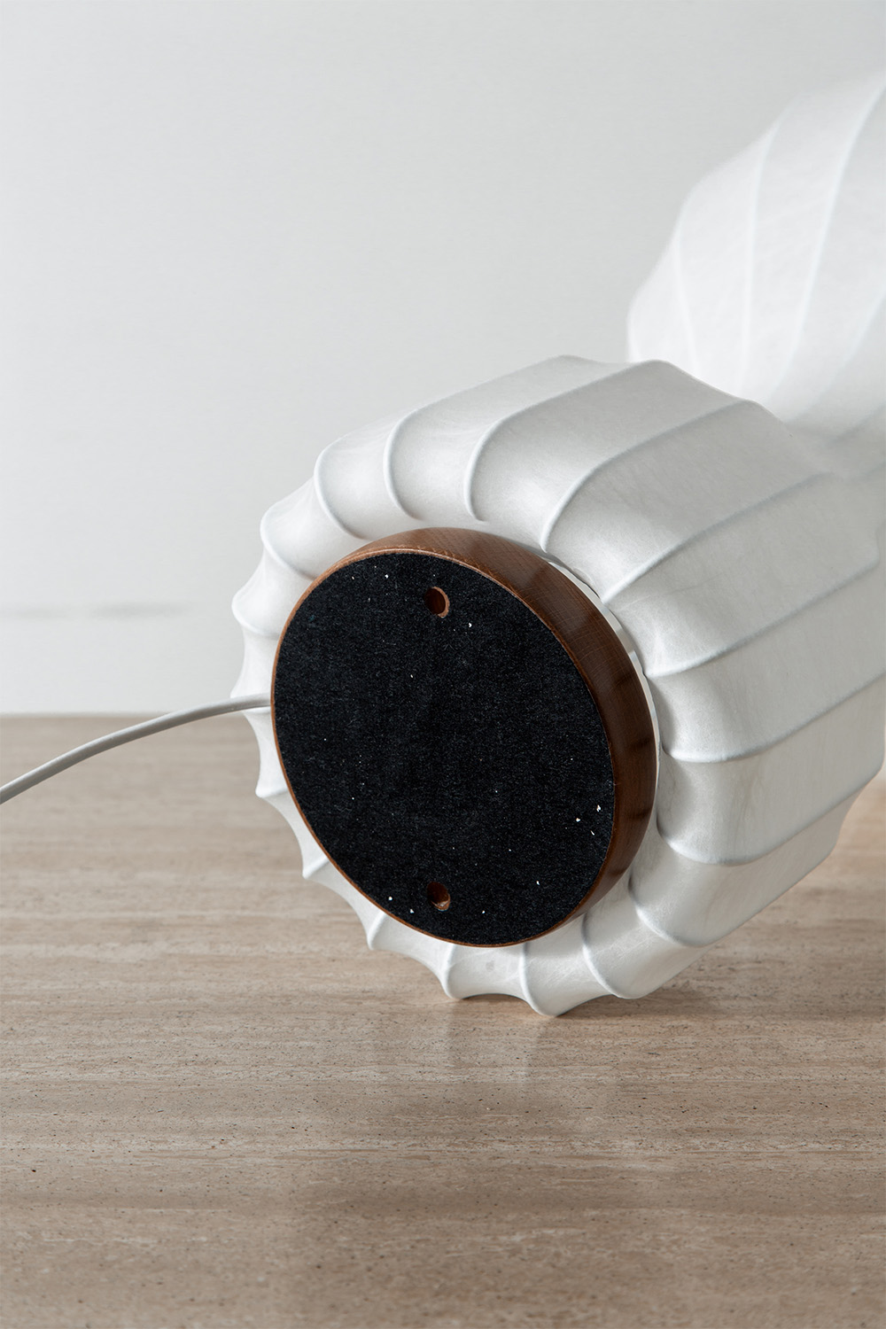 GATTO Table Lamp by Achille & Pier Giacomo Castiglioni for FLOS in in Steel and Cocoon