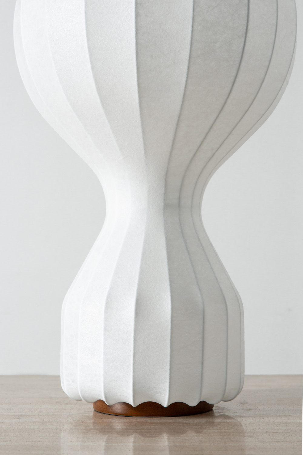 GATTO Table Lamp by Achille & Pier Giacomo Castiglioni for FLOS in in Steel and Cocoon