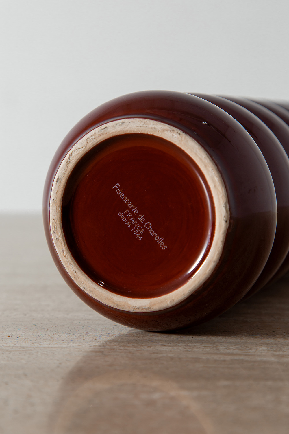 Faiencerie de Charolles,ファイアンスリ・ドゥ・シャロル,Flower Vase,フラワーベース,France,フランス,清澄白河,アンティークショップ,Antique,Vintage,Interior Design,アンティーク,ビンテージ,ヴィンテージ,家具,雑貨,インテリア,店舗什器,設計,インテリアデザイン,内装,什器,店舗設計,ギャラリー,