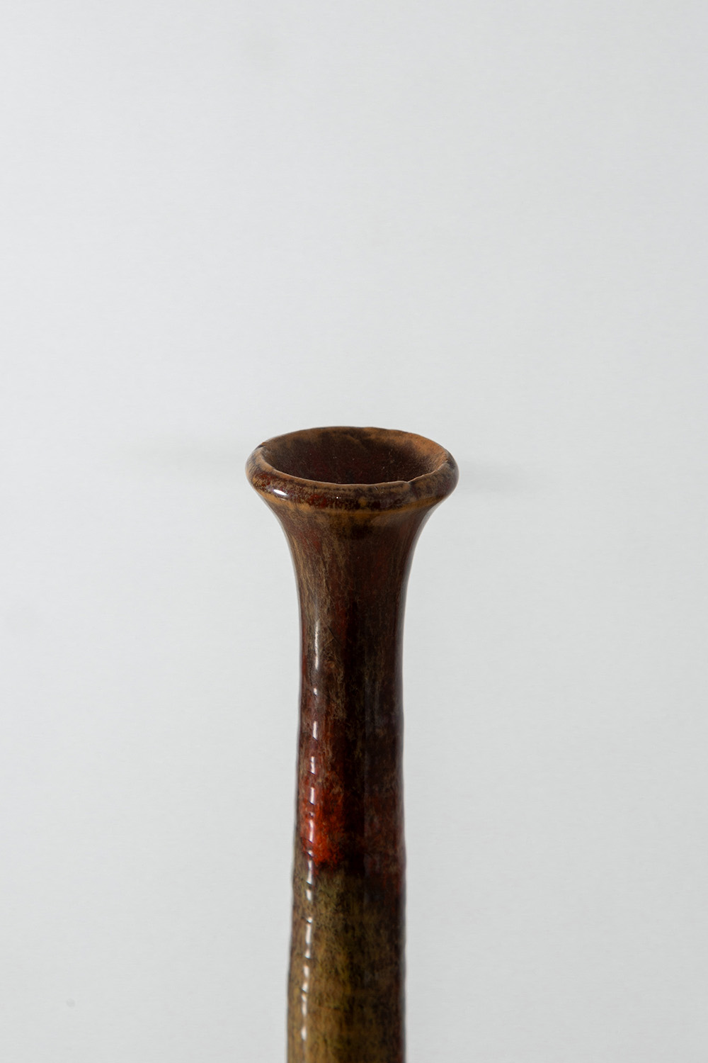 Flower Vase by Ivo Sassi in Red