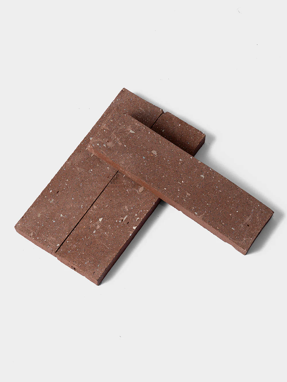 Brick Tile by stoop in Beige Red