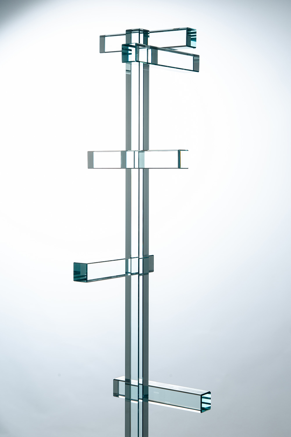 Telegrafo Coat Rack by Piero Lissoni for GLAS ITALIA in Glass