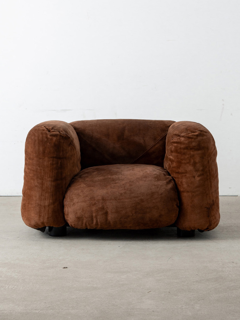 ‘Marius’ Sofa by Mario Marenco for Arflex in Suede