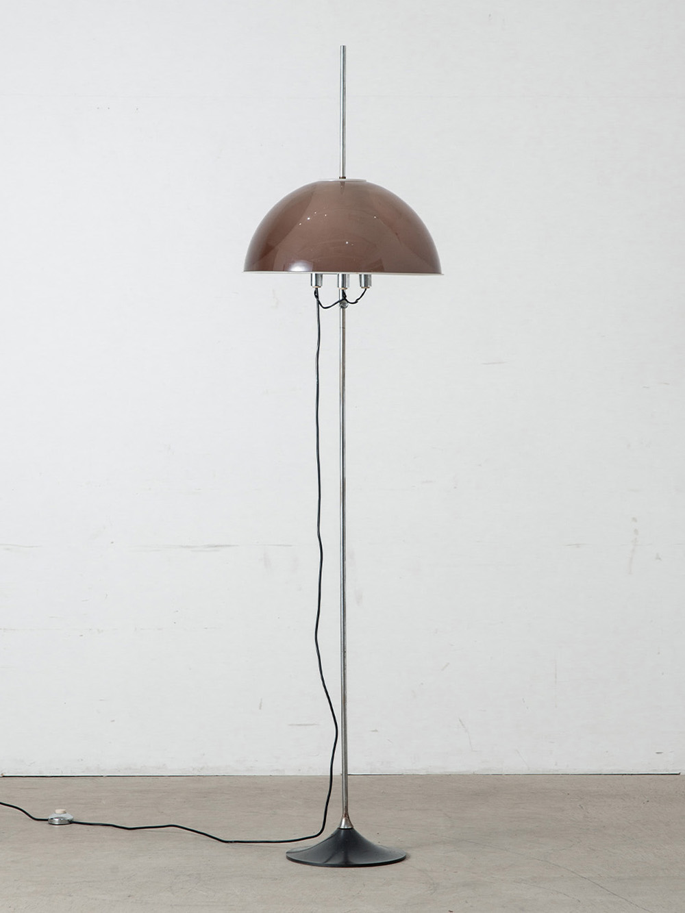 Adjustable Floor Lamp by Elio Martinelli for Martinelli Luce in Steel and Acryl