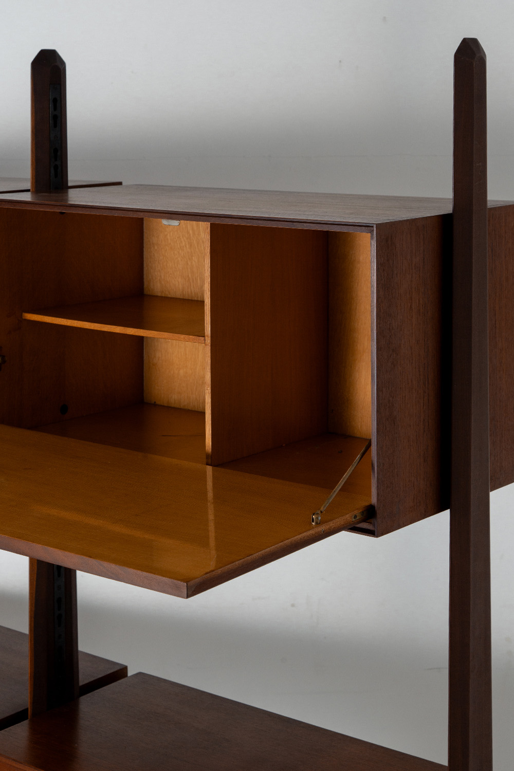 System Cabinet in Wood and Steel