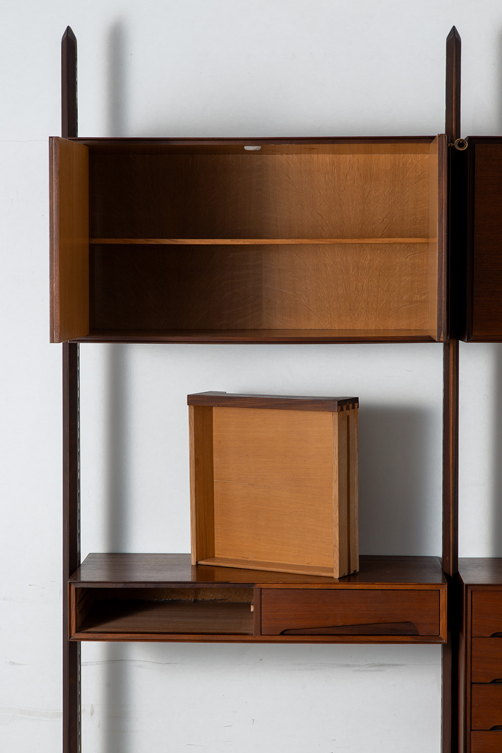 System Cabinet in Wood and Steel